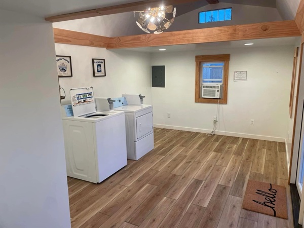 Clean laundry facilities